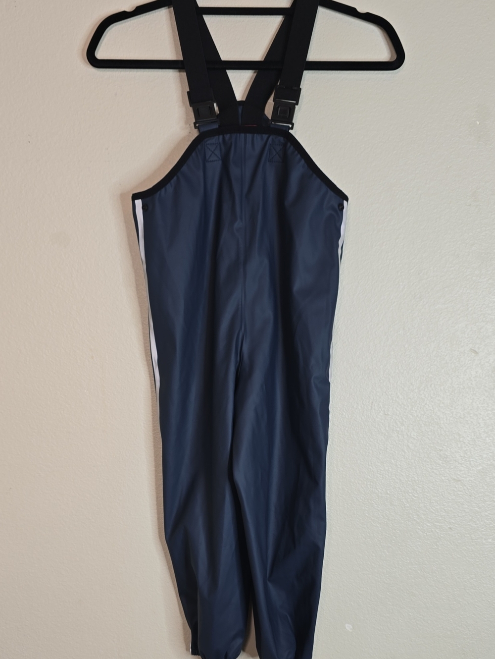 Reima Kids Rain Navy Waterproof Bib Pants with Adjustable Straps Size 5Y